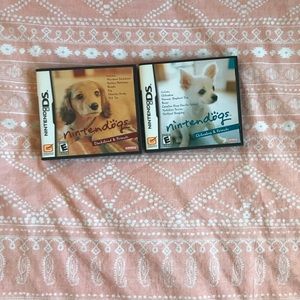 2 nintendogs DS games